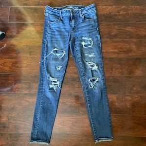 AE Ne(x)t Level Patched High-Waisted Jegging